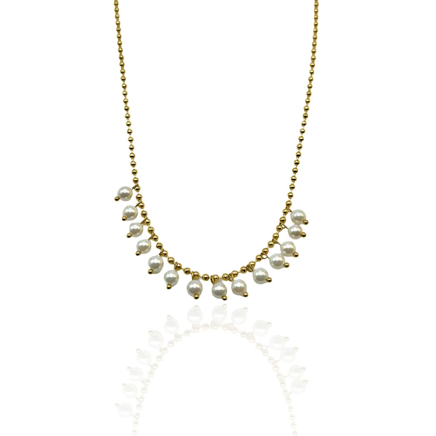 Collier Perles Délicates