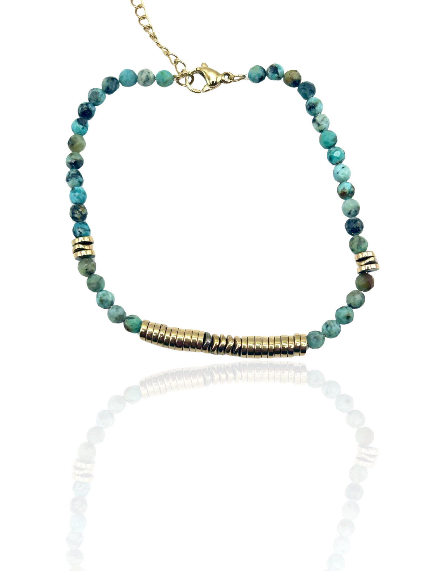 African Turquoise Bracelet
