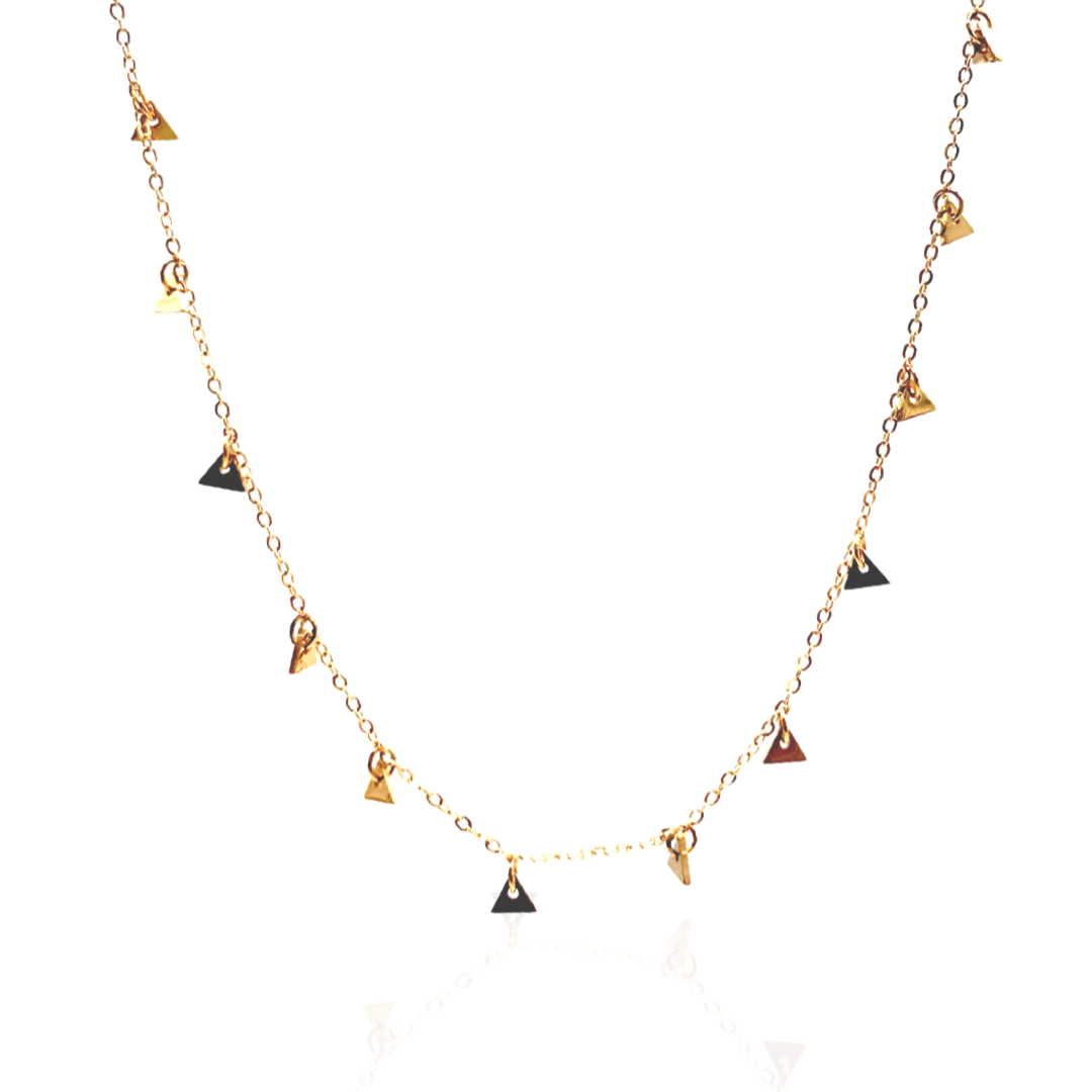 Collier Pampilles Triangle