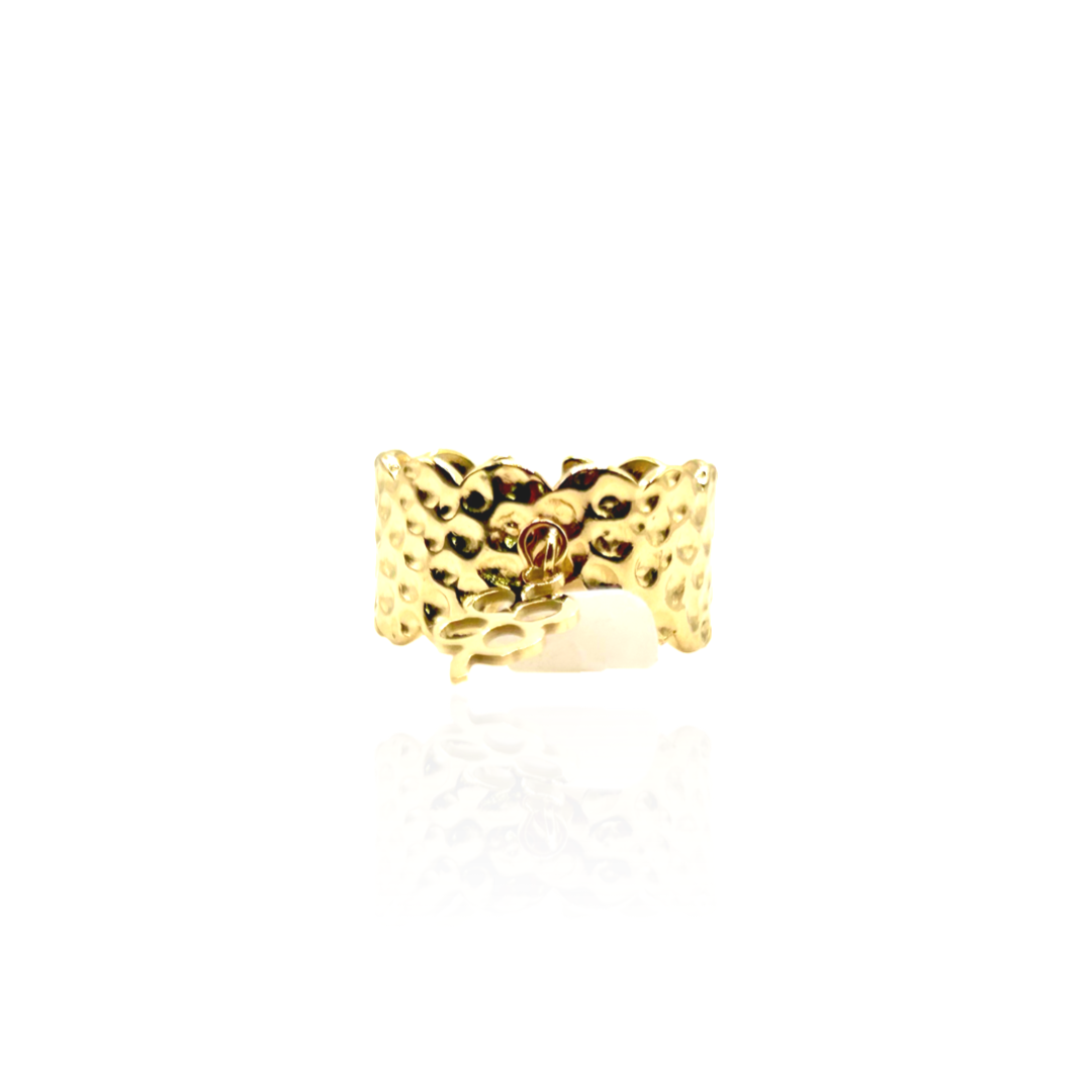 Bague Trèfle Doré