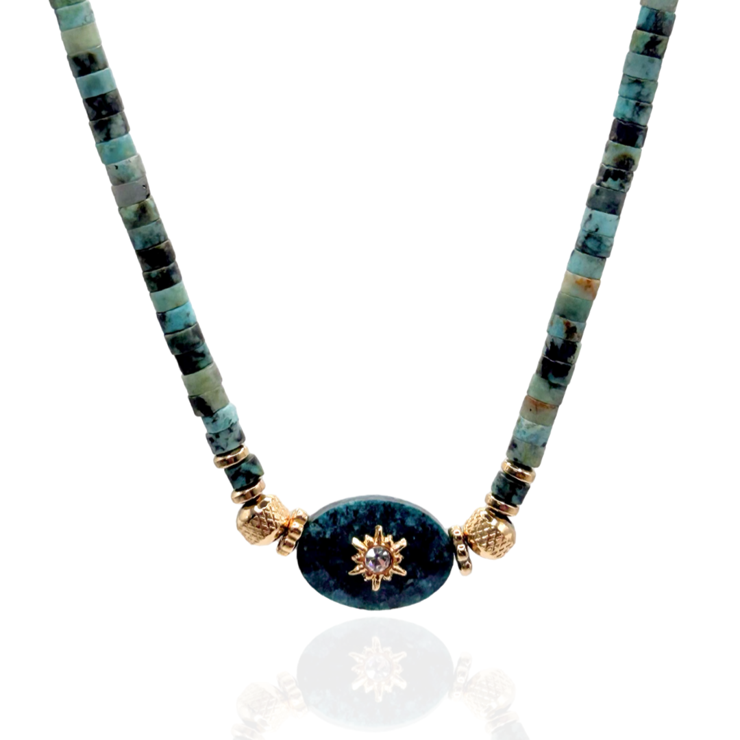 Collier Soleil Turquoise