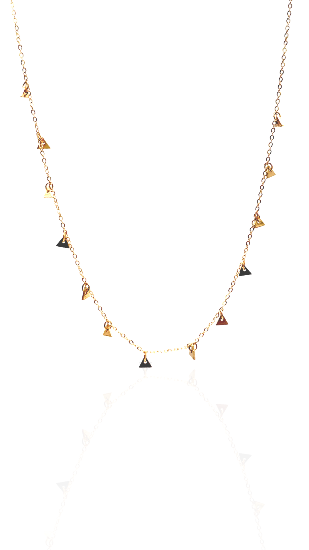 Collier Pampilles Triangle